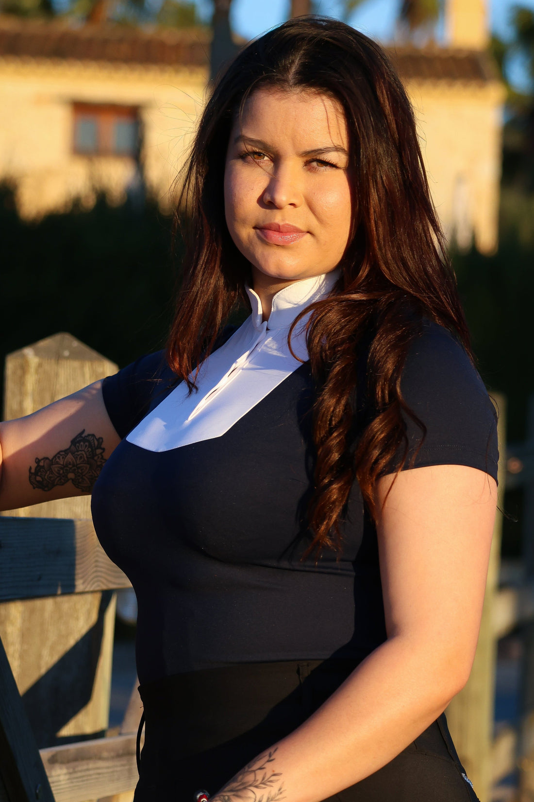 Top de equitación Royal Line: elegancia técnica para amazonas exigentes