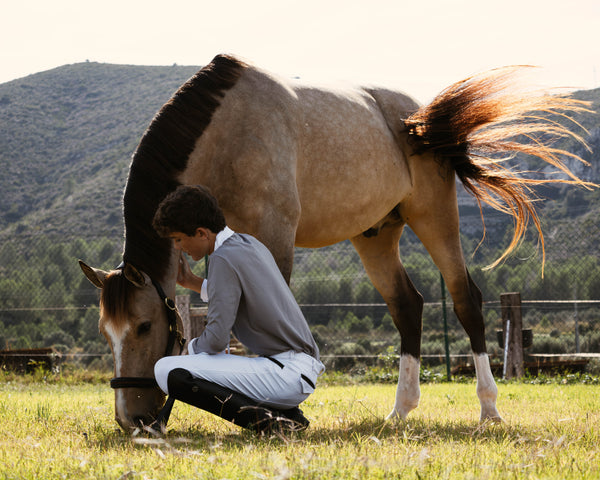 Pantalón de equitación hombre blanco – Blanc Motion | Celiana Equestrian