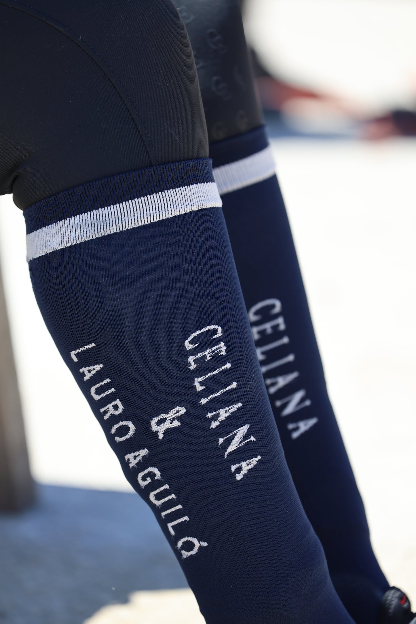 Calcetines técnicos de equitación – Edición limitada Celiana x Lauro Aguiló