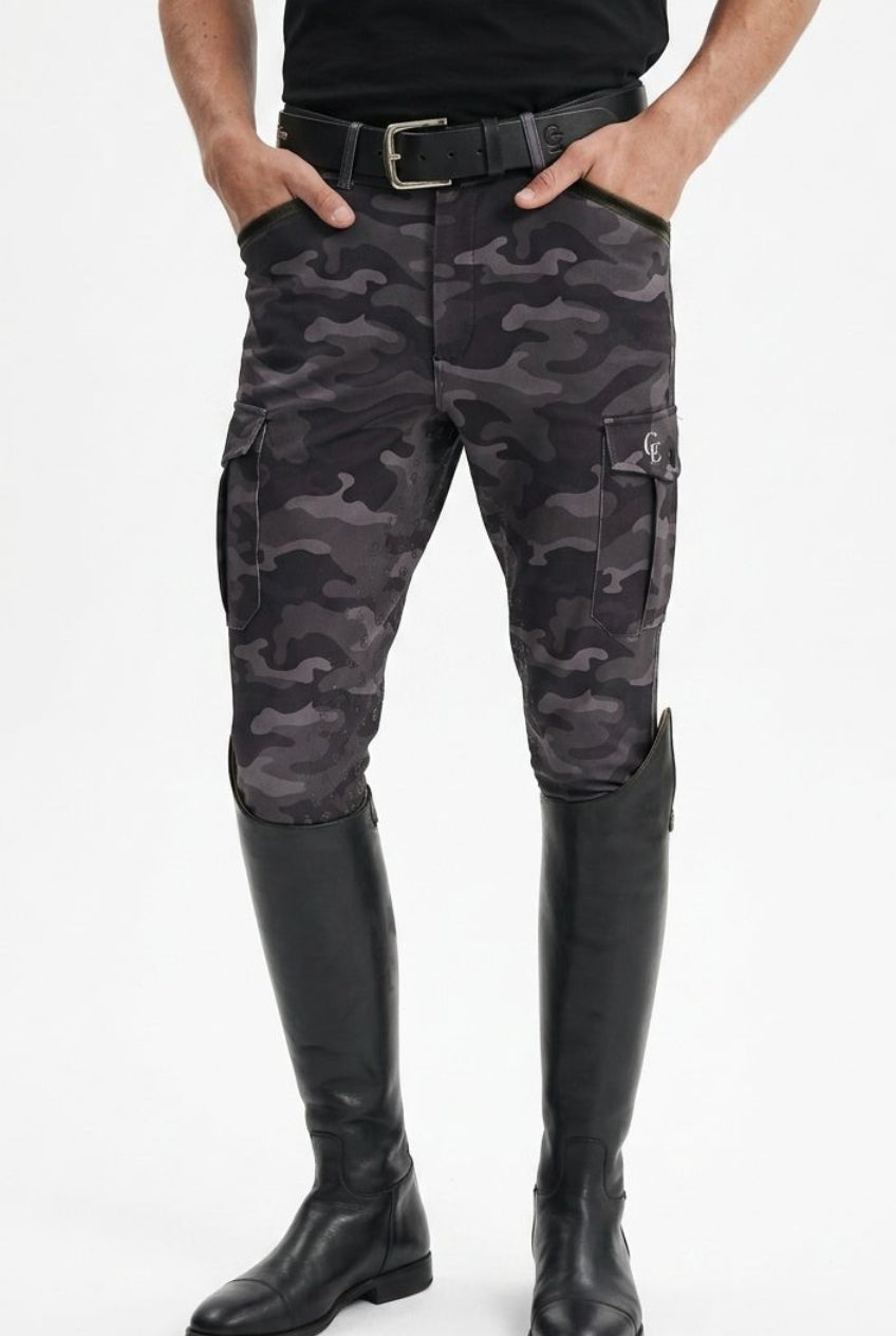 Pantalón de equitación hombre cargo – Celiana Equestrian