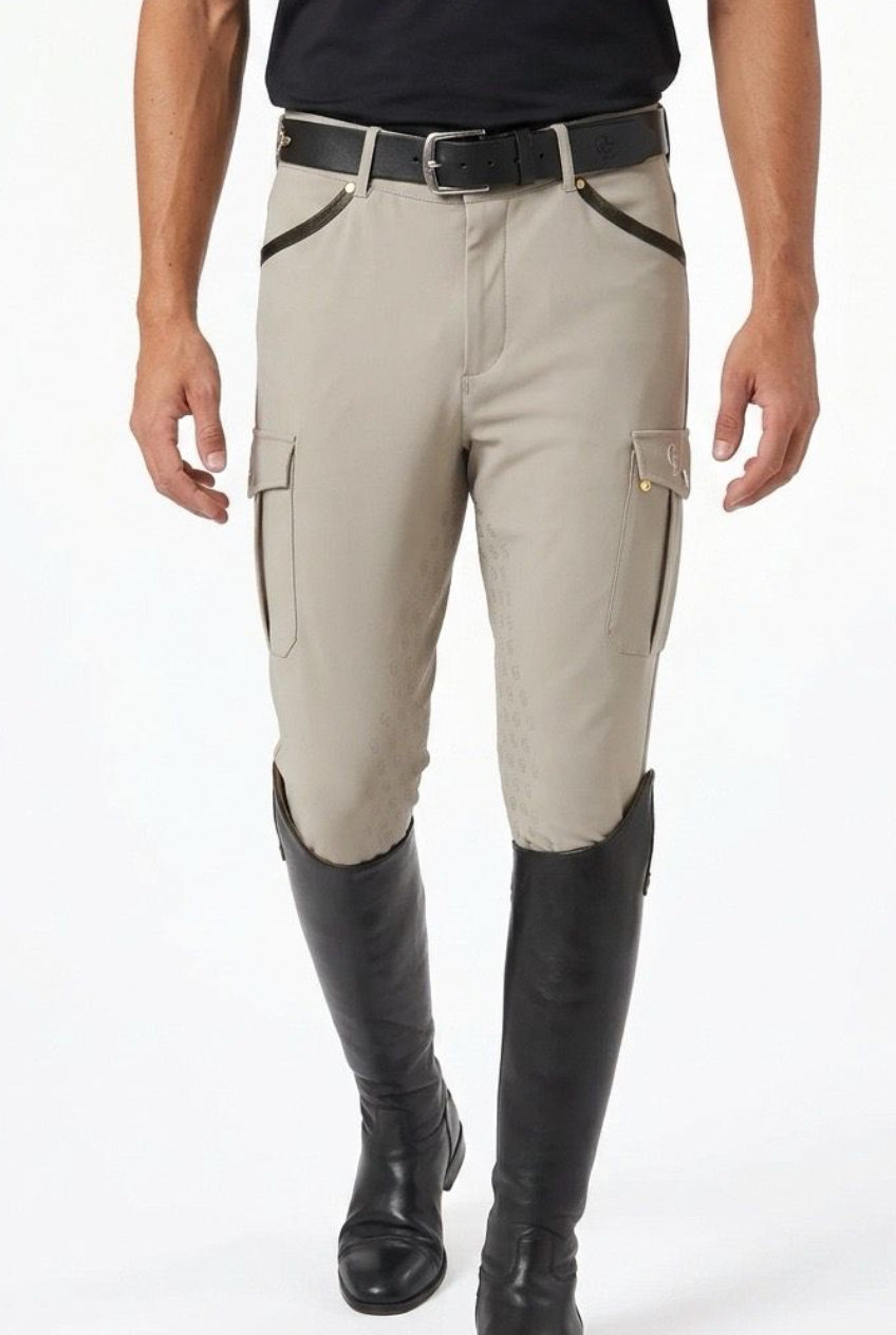 Pantalón de equitación hombre cargo – Celiana Equestrian