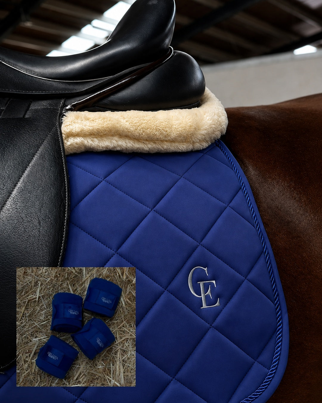 Pack Majesty Blue — Sudadero + Vendas