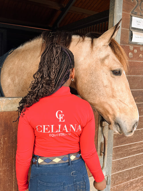 Base Layer Long Sleeve Red Prestige