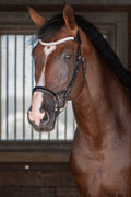Frontal pour cheval avec cristaux – Diamant Impérial | Celiana Équestre